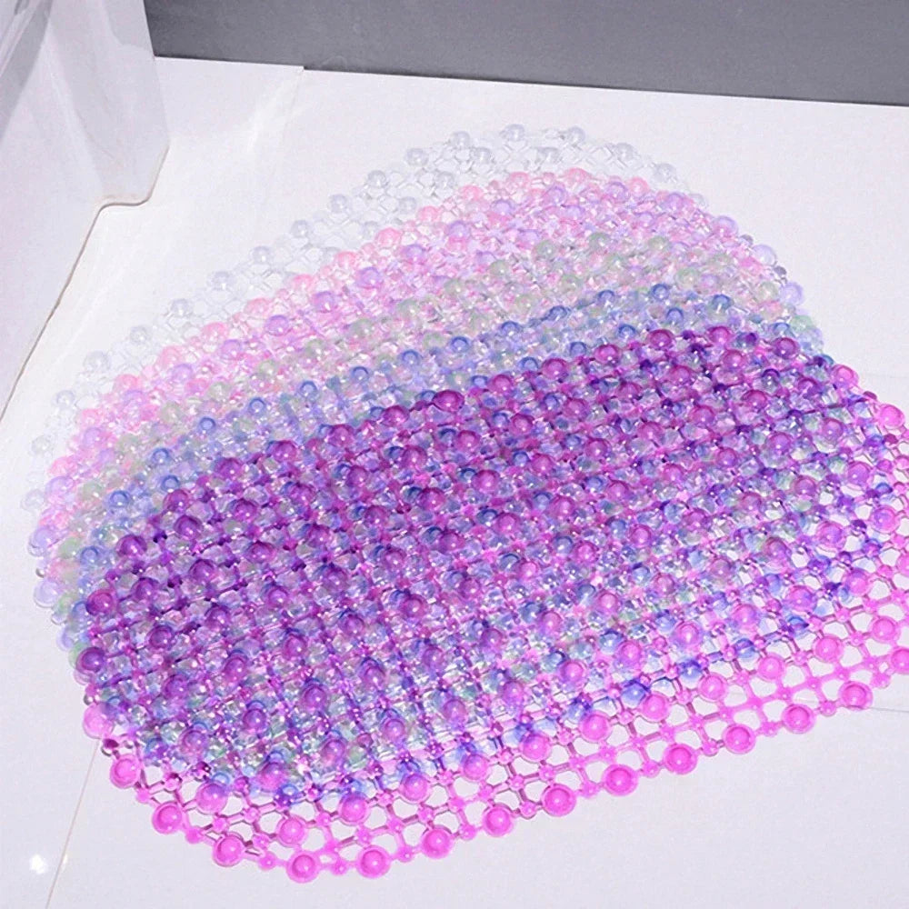 Non-Slip Suction Cup Bath Mat – Anti-Skid Massage Bathroom Mat for Shower & Bathtub, 38x68cm