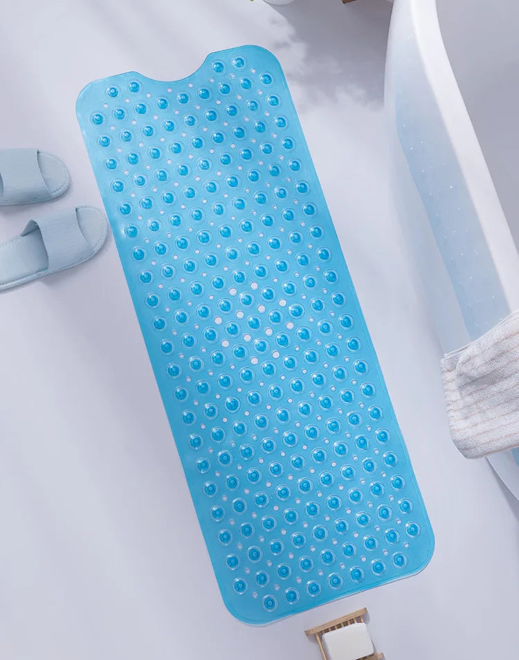 40x100cm Anti-Slip Bathtub Mat PVC Kids Elder Shower Rug