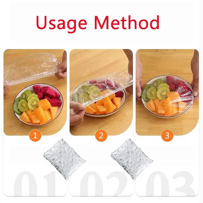 PE Vacuum-Sealed Bowl Covers – Food Freshness & Multi-Purpose Use