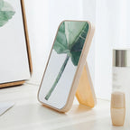Elegant Portable Folding Cosmetic Mirror for Stylish Bedroom Decor