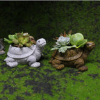 Cartoon Turtle Resin Succulent Flower Pot