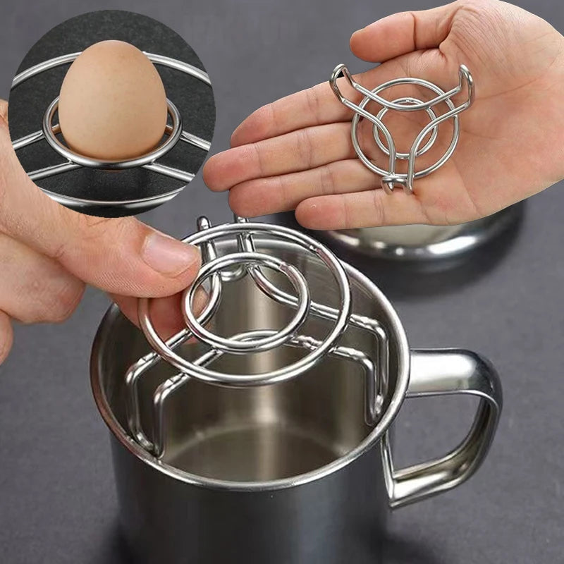 Eco-Friendly Stainless Steel Kitchen Steamer Tool – Durable & Safe