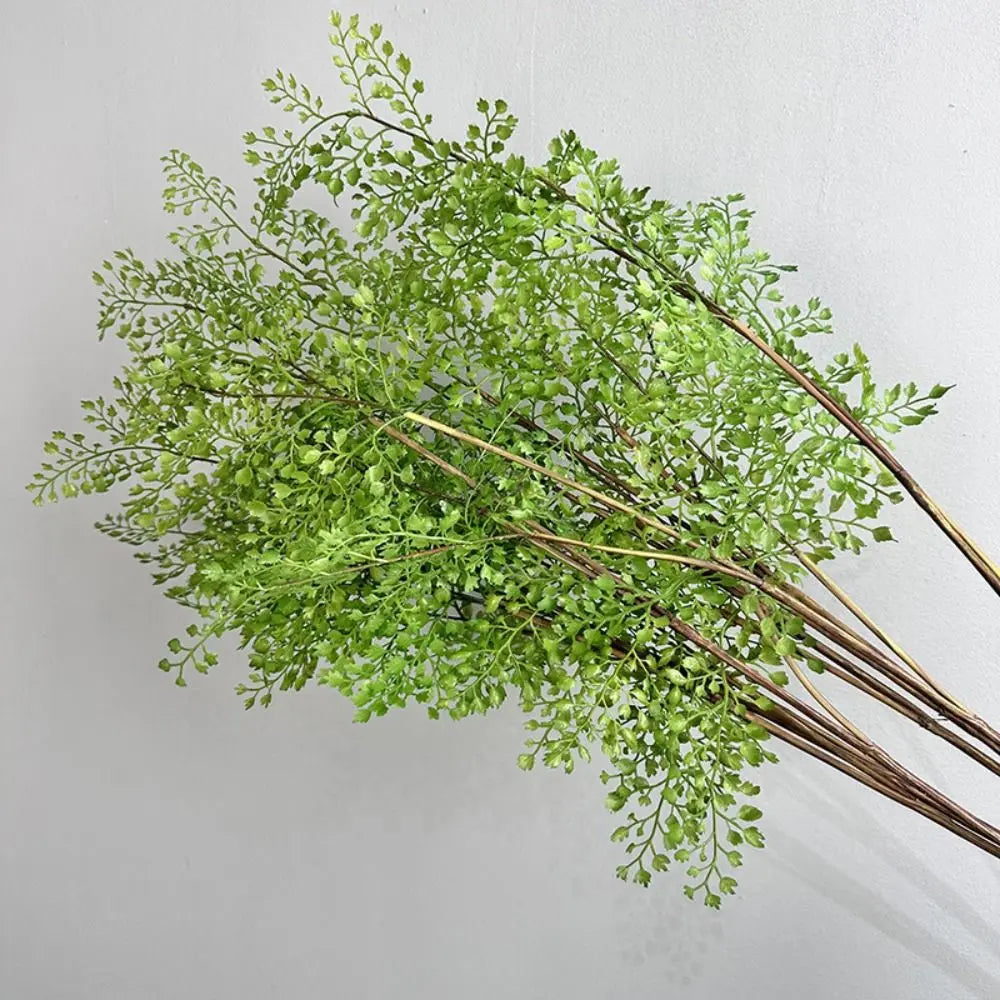 Artificial Fern Plant Branch Outdoor Exhibition Decoration