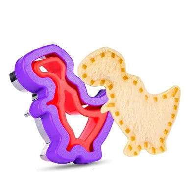 Stainless Steel Sandwich Cutter – Fun Animal Shapes, Food-Grade
