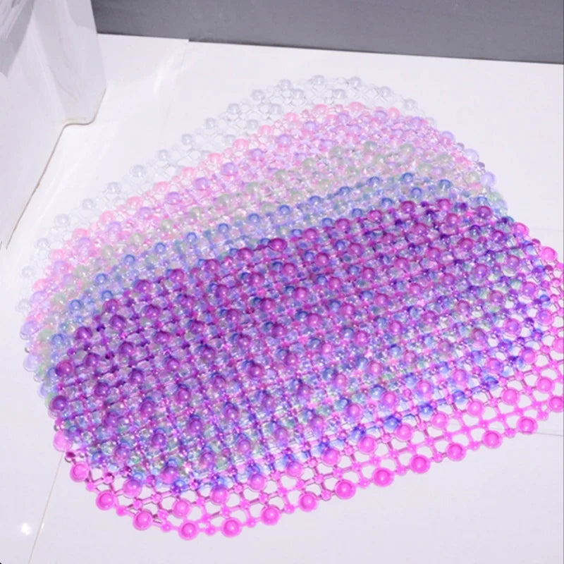 Non-Slip Suction Cup Bath Mat – Anti-Skid Massage Bathroom Mat for Shower & Bathtub, 38x68cm