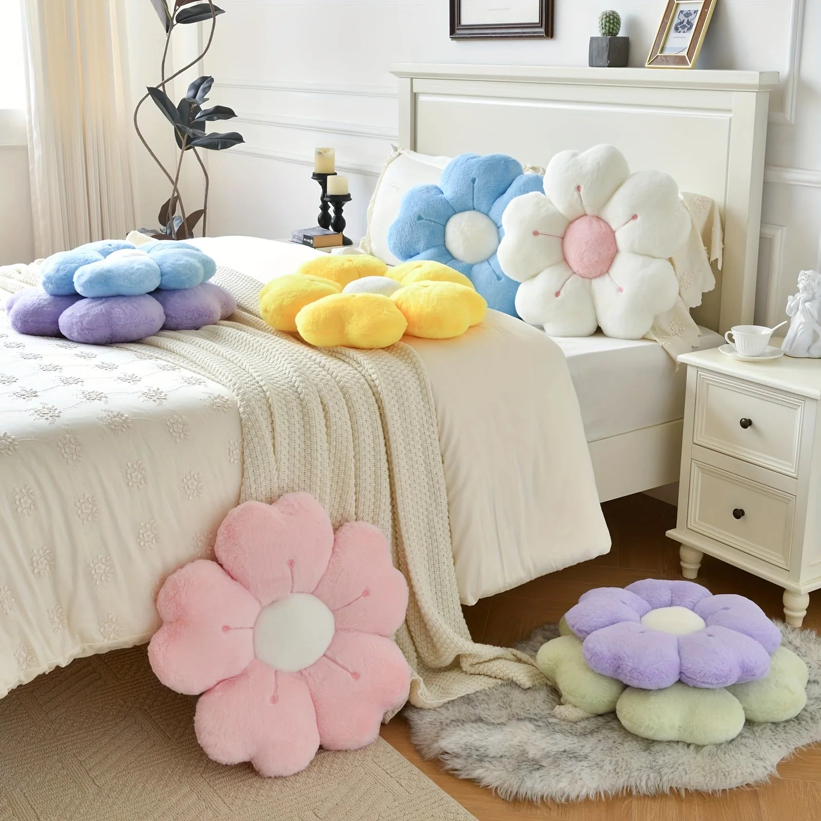 Memory Foam Seat Cushion – Comfortable Polyester/Cotton Pad for Chairs