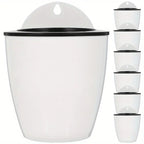 5-Pack Self-Watering Hanging Flower Pots with Rope
