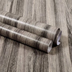 PVC Vinyl Wood Grain Wallpaper Self-Adhesive Waterproof 60cm Roll