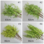 Artificial Fern Plant Branch Outdoor Exhibition Decoration