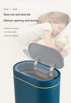 7L Smart Sensor Trash Can Automatic Touchless Household Kitchen & Bathroom Waterproof Bin