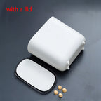 Narrow Press Ring Trash Can with Lid – Bathroom Gap Garbage Bin for Sorting
