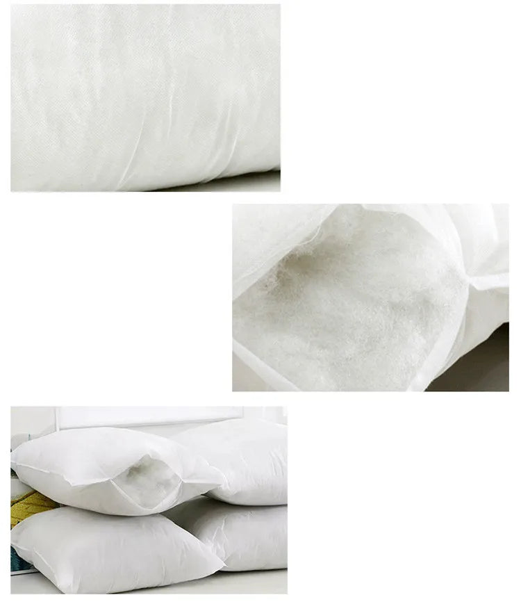 Memory Cotton Seat Cushion Core – Patchwork Square Pillow for Bed