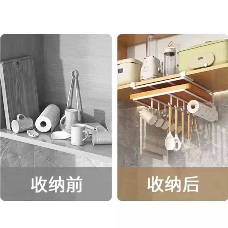 BPA-Free Metal Kitchen Organizer – Easy Installation & Durable
