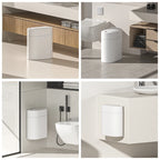 7L Smart Touchless Sensor Trash Can – Compact Waterproof Auto Bin for Bathroom & Kitchen