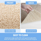 50x80cm Non-Slip Shower Mat – Drainable & Washable Bath Mat