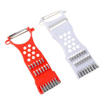 Stainless Steel Vegetable & Fruit Grater & Peeler – Eco-Friendly, Durable, Random Colour
