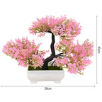 Artificial Bonsai Small Tree – Desktop Potted Decor