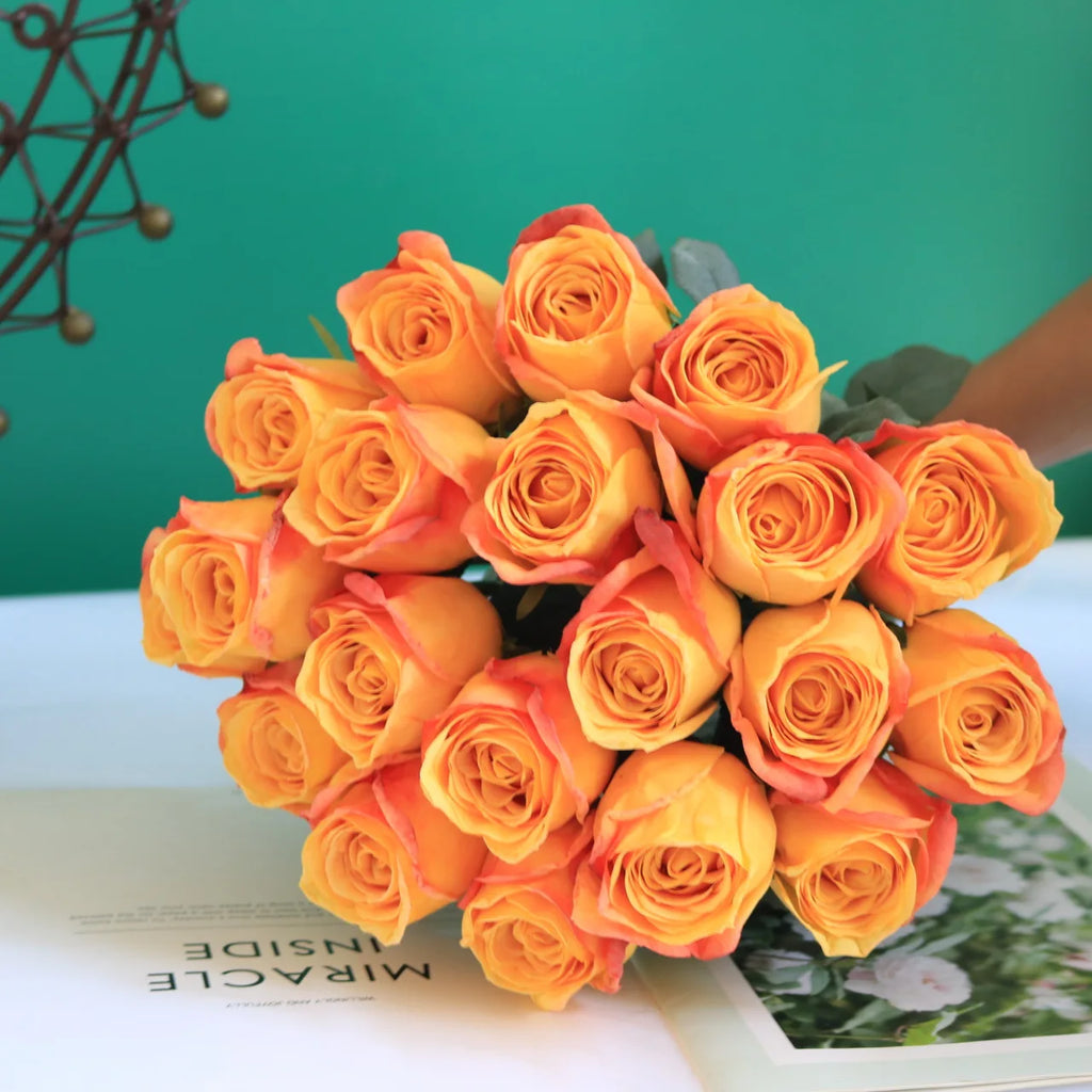 Artificial Silk Rose Flower Indoor Bridal Shower & Event Decoration