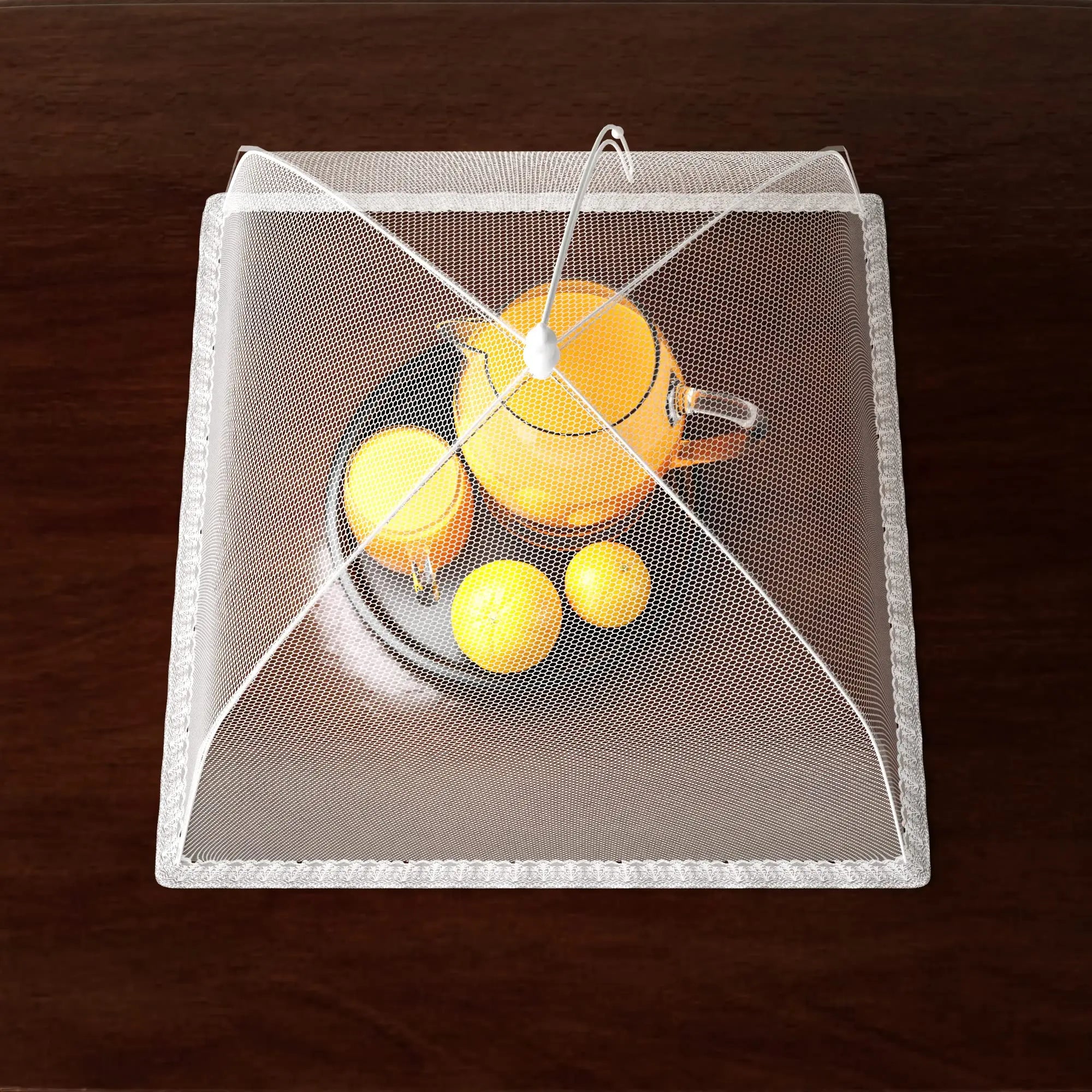 Eco-Friendly 17” Pop-Up Picnic Food Covers – Mesh Umbrella Tent