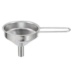 Stainless Steel Mini Funnel – Long Handle Liquid & Powder Pouring Tool