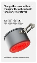 Eco-Friendly Aluminum Alloy Soup & Stock Pot – Durable & Food-Safe