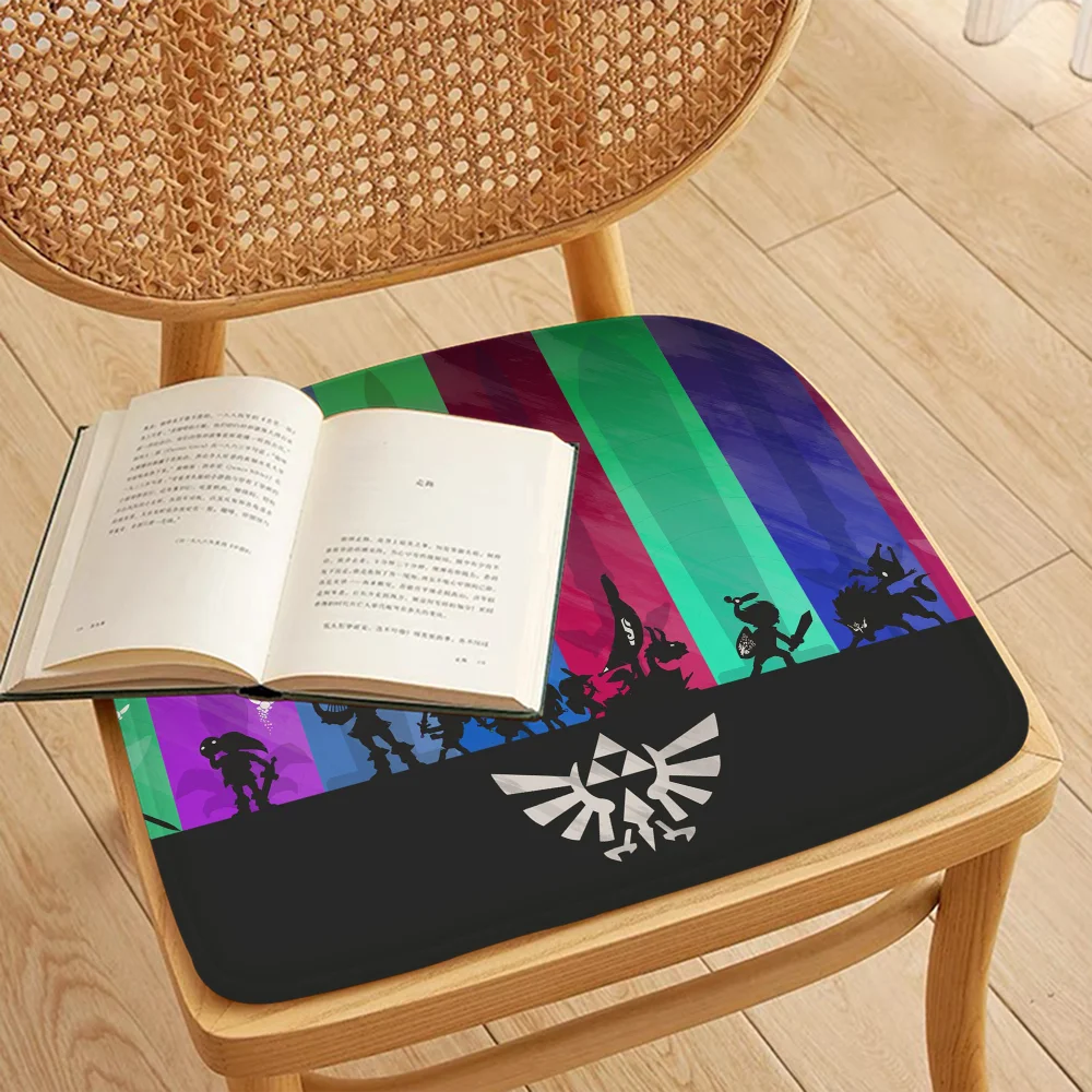 Anime Printed Seat Cushion Soft Flannel Sponge for Home & Office