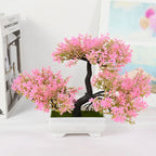 Artificial Bonsai Small Tree – Desktop Potted Decor