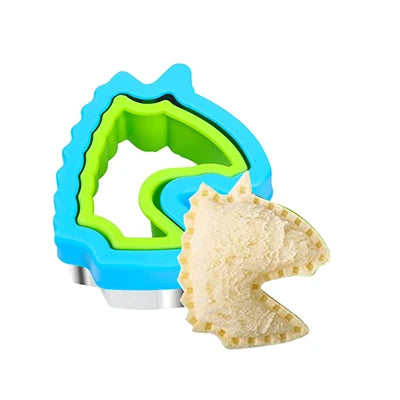 Stainless Steel Sandwich Cutter – Fun Animal Shapes, Food-Grade
