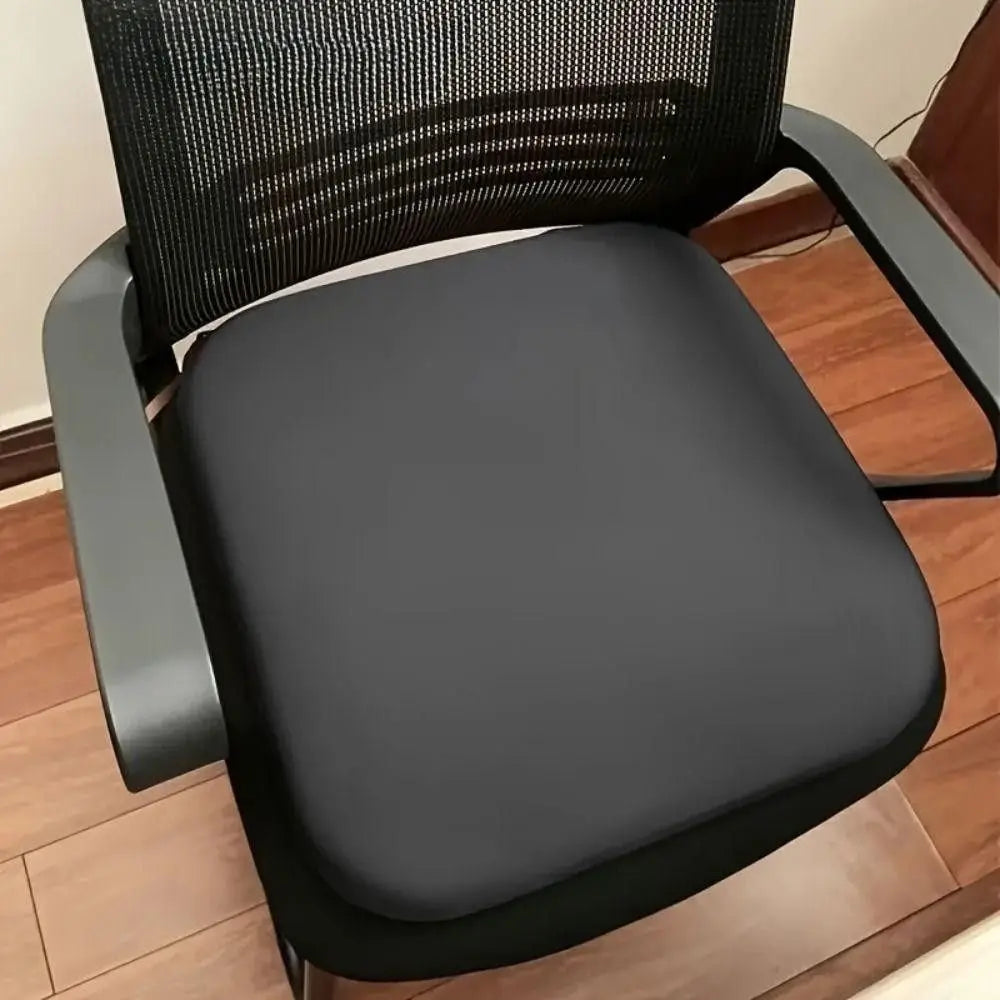 Memory Foam Seat Cushion – Removable, Washable Square Pad for Adults
