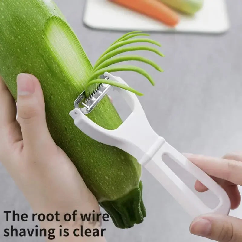 MOONBIFFY Vegetable Cutter & Cabbage Slicer – Multi-Function Fruit & Vegetable Grater