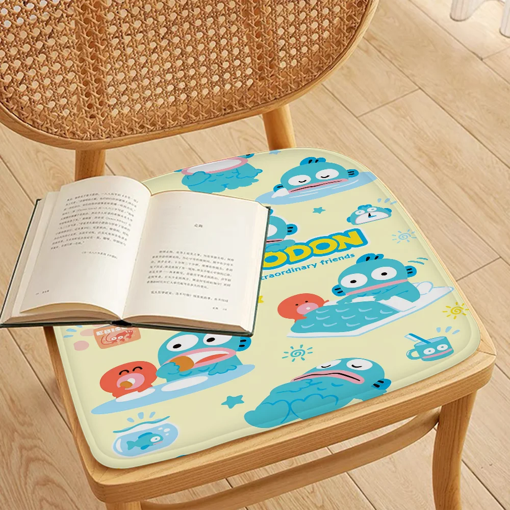Cute Anime Printed Seat Cushion Soft Flannel Sponge for Home & Office