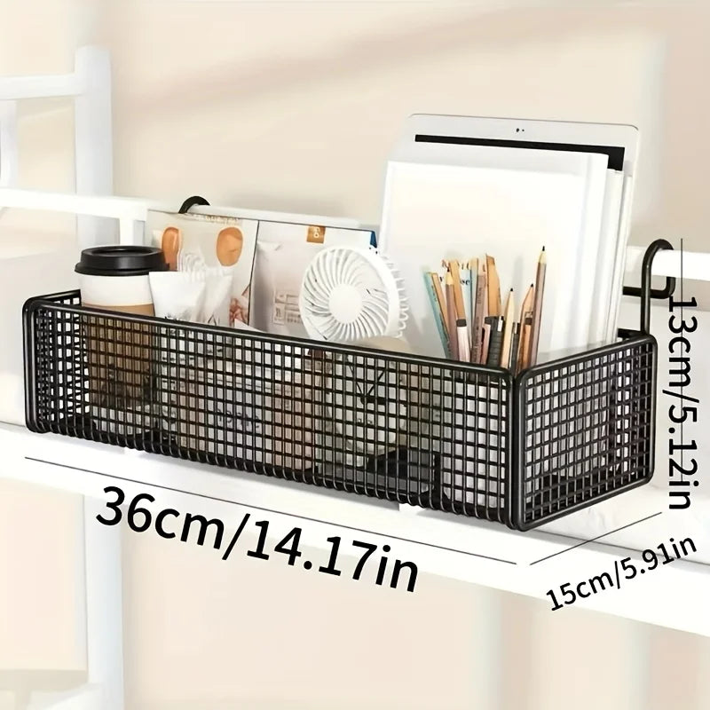 Multi-Purpose Metal Storage Basket – Reusable Organizer