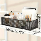 Multi-Purpose Metal Storage Basket – Reusable Organizer