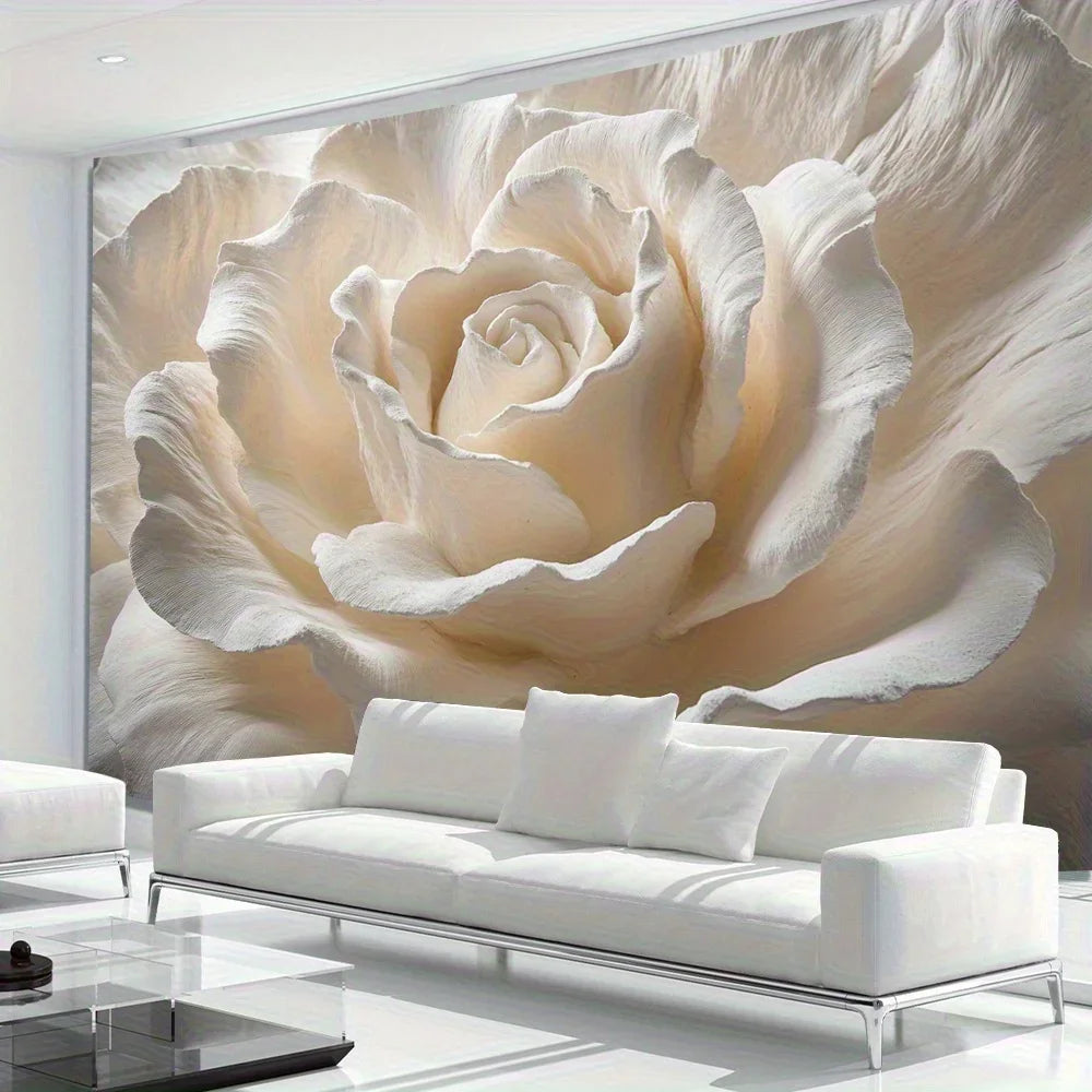 Modern 3D Portrait Rectangle Rug – Handmade Decorative Carpet