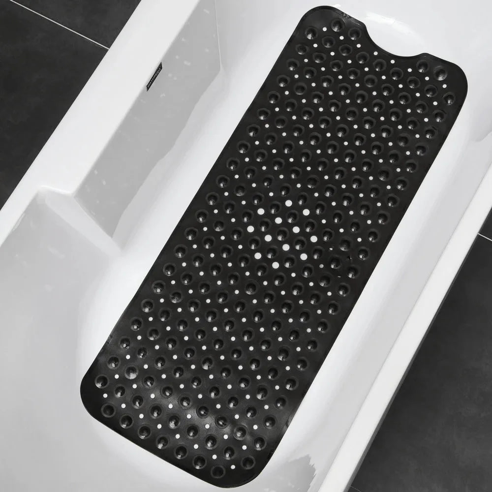 40x100cm Anti-Slip Bathtub Mat PVC Kids Elder Shower Rug