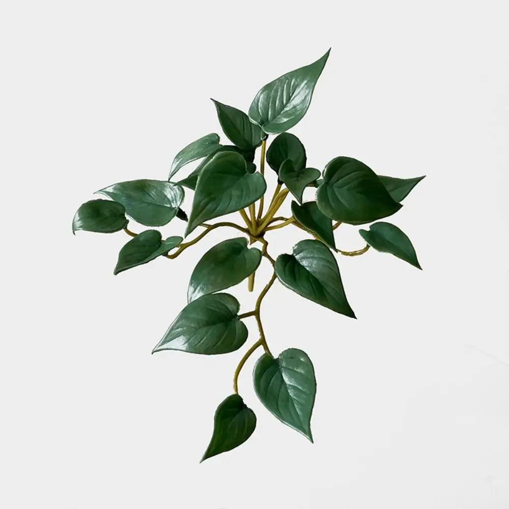 Artificial Mini Copper Coin Grass Plant for Decor