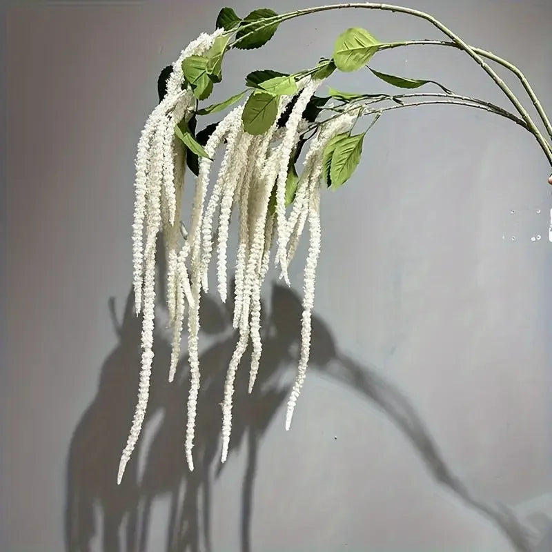 Elegant Artificial Hanging Vine Foam Berry Decor