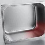 304 Stainless Steel Food Storage Pan – Durable Buffet & Kitchen Use