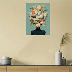 Classical Letter Canvas Print Horizontal Rectangle Wall Art