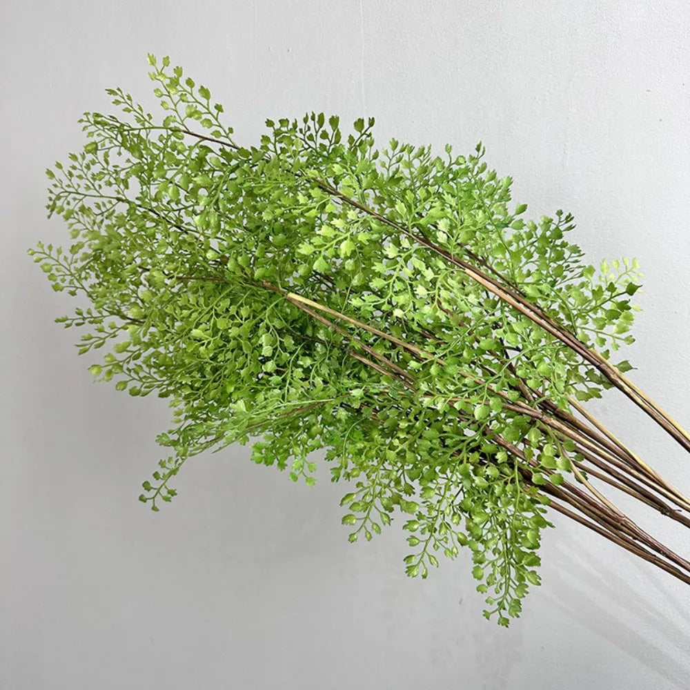 Artificial Fern Plant Branch Outdoor Exhibition Decoration