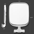Fogless Shower Makeup Mirror with Suction Cup for Effortless Grooming
