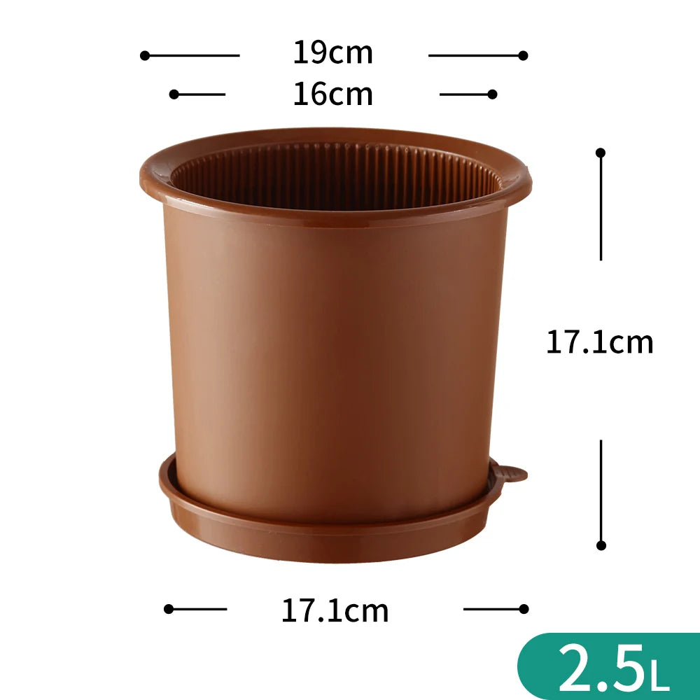 Double Layer Mesh Orchid Pot with Drainage Holes