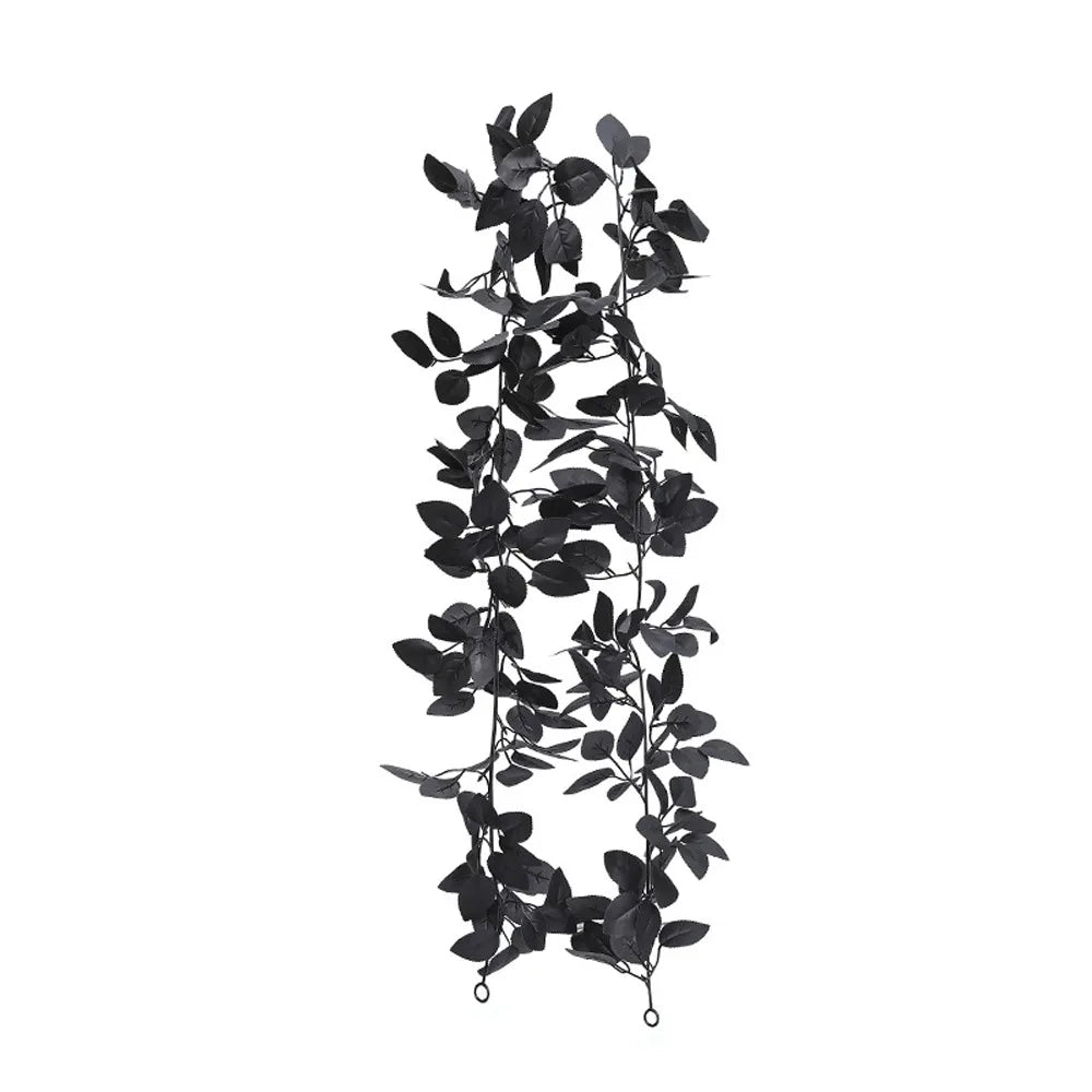 175cm Halloween Rose Leaf Vine Decor