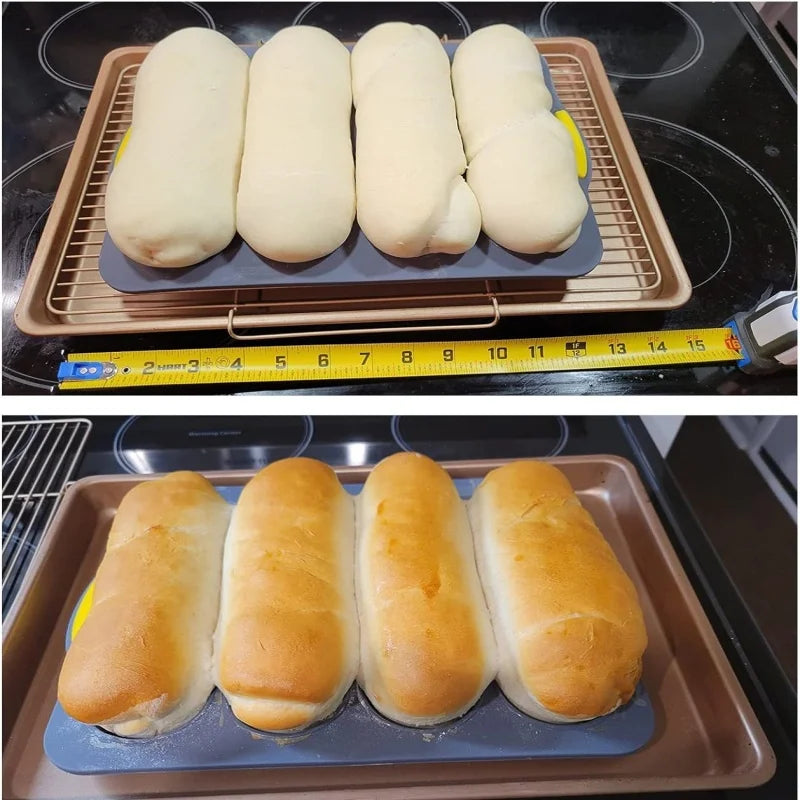 Eco-Friendly Silicone French Bread Mold – Non-Stick & Heat Resistant
