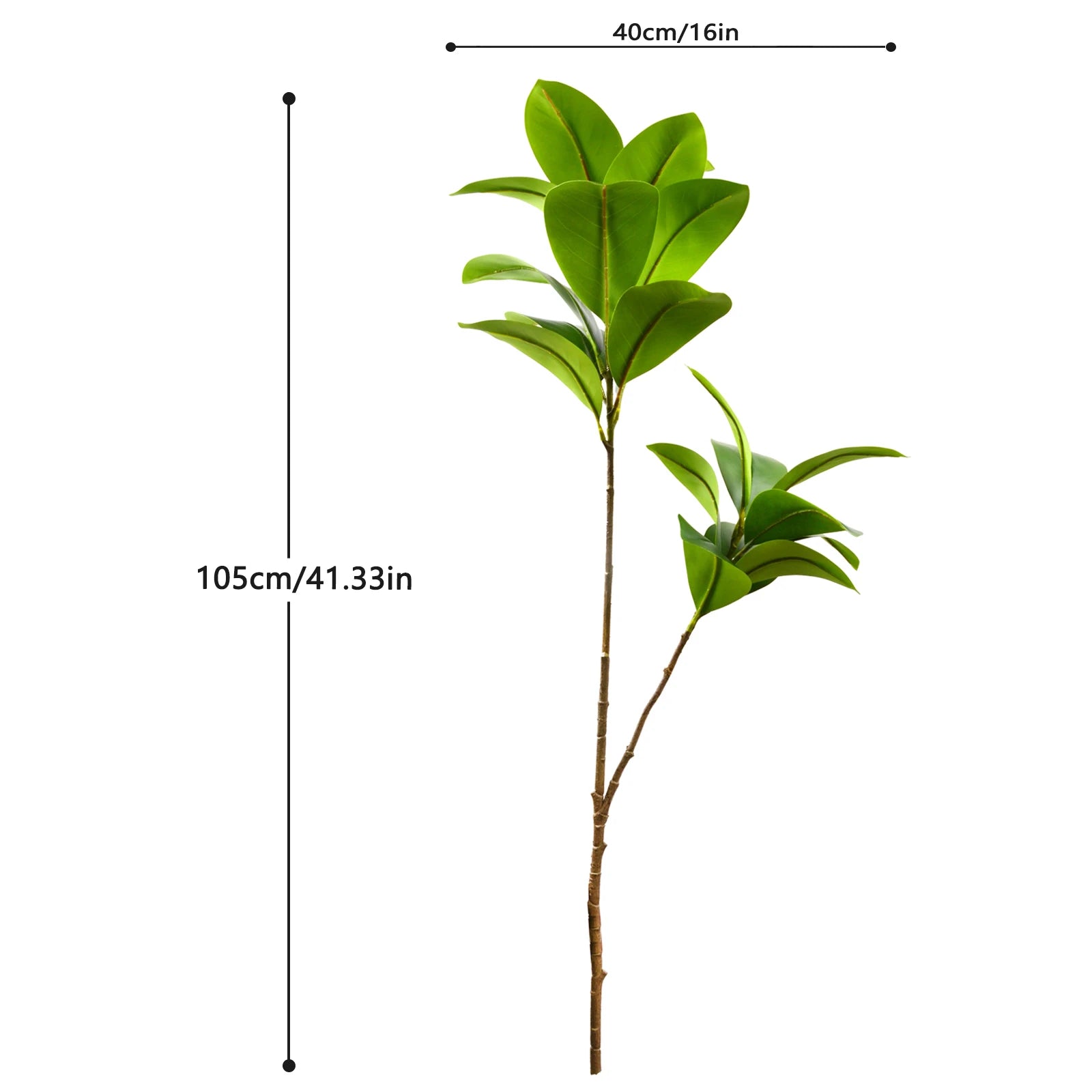 77–135cm Artificial Fiddle Leaf Ficus Fig Tree