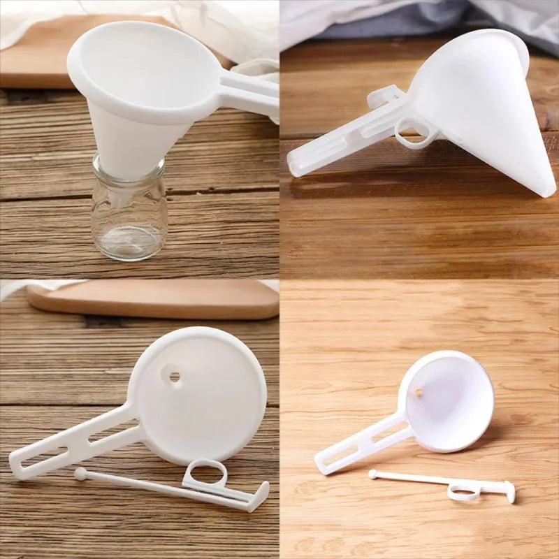 Multi-Purpose Food-Grade Plastic Funnel & Slurry Separator