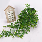 Artificial Ivy Plant with Plastic Leaf Pots – 65cm