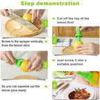 Lemon Spray Juicer – Citrus Fruit Juice Sprayer & Squeezer