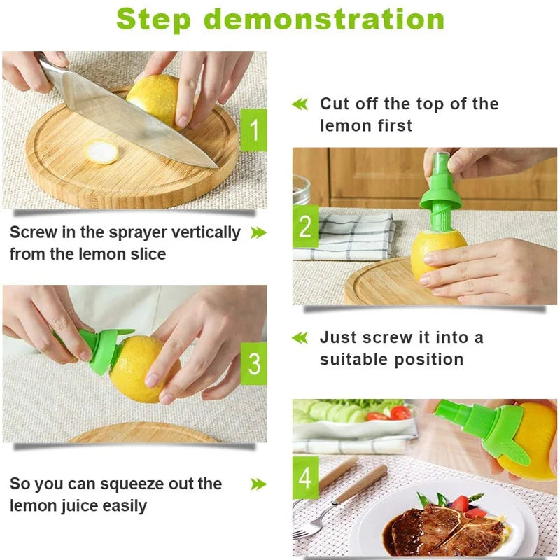 Lemon Spray Juicer – Citrus Fruit Juice Sprayer & Squeezer