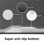 Absorbent Coral Velvet Bathroom Mat – Non-Slip Anti-Skid Floor Mat for Bathroom & Home